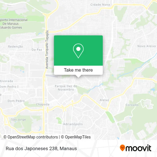 Rua dos Japoneses 238 map
