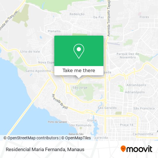 Residencial Maria Fernanda map