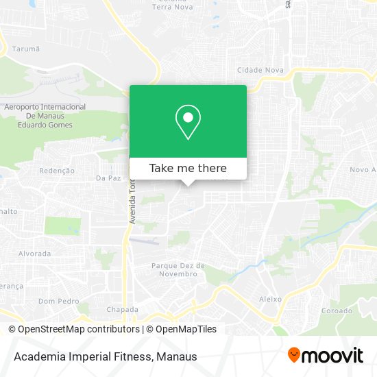 Mapa Academia Imperial Fitness