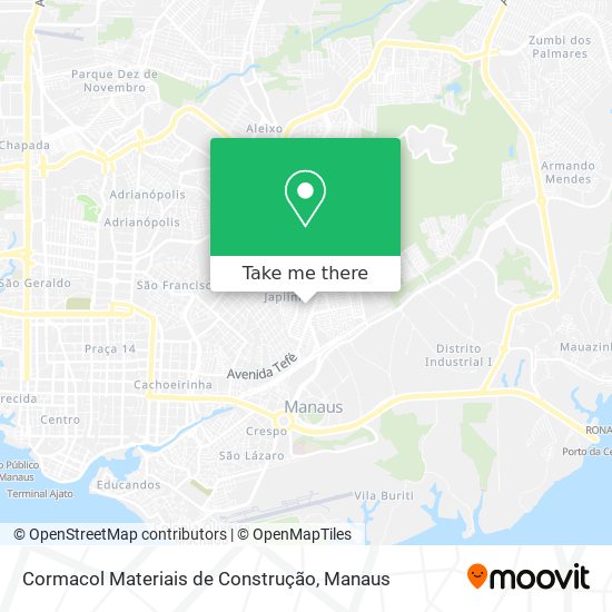 Cormacol Materiais de Construção map