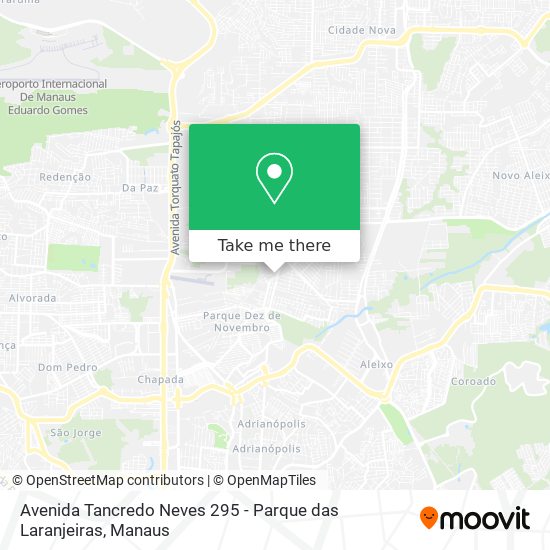 Avenida Tancredo Neves 295 - Parque das Laranjeiras map