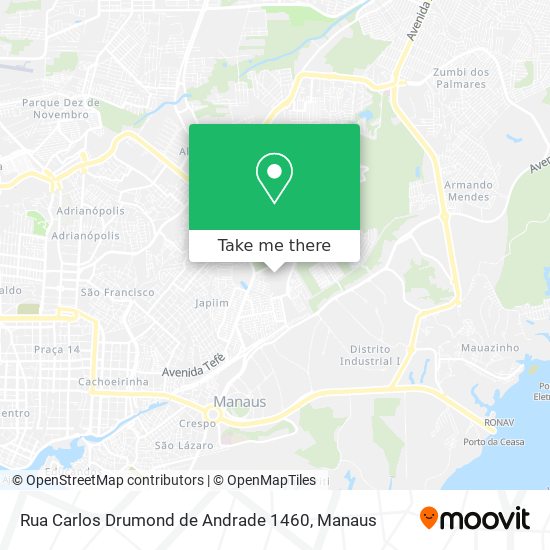 Rua Carlos Drumond de Andrade 1460 map