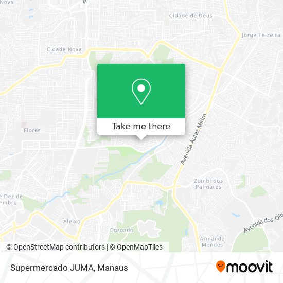 Mapa Supermercado JUMA