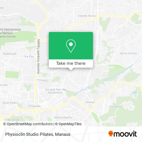 Physioclin Studio Pilates map
