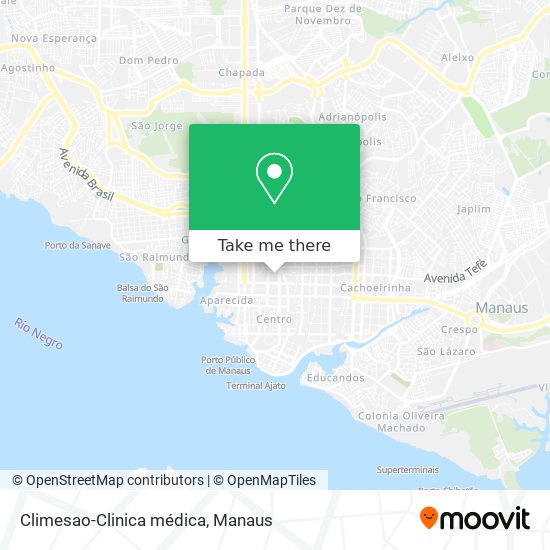 Climesao-Clinica médica map