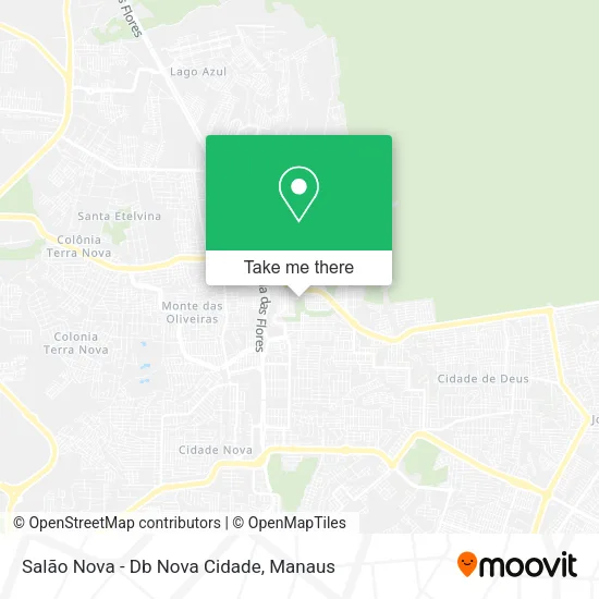 Mapa Salão Nova - Db Nova Cidade
