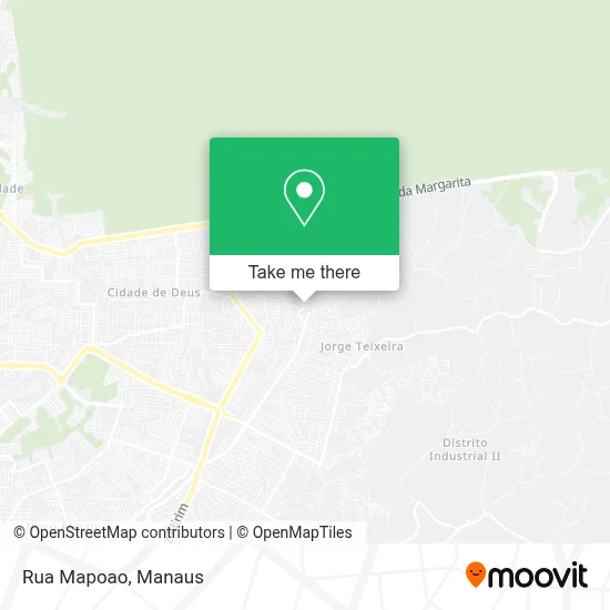 Rua Mapoao map