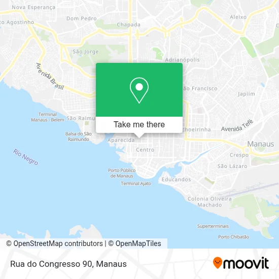 Rua do Congresso 90 map