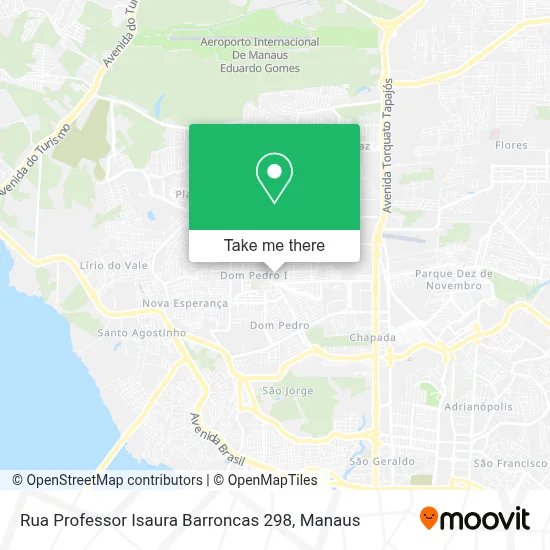 Rua Professor Isaura Barroncas 298 map