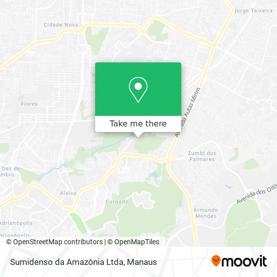 Sumidenso da Amazônia Ltda map