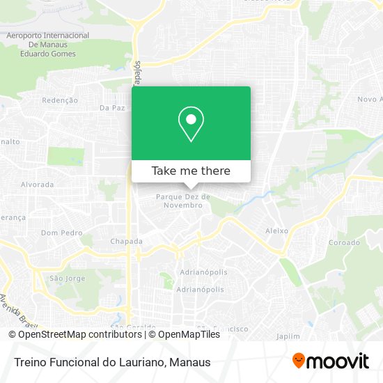 Treino Funcional do Lauriano map