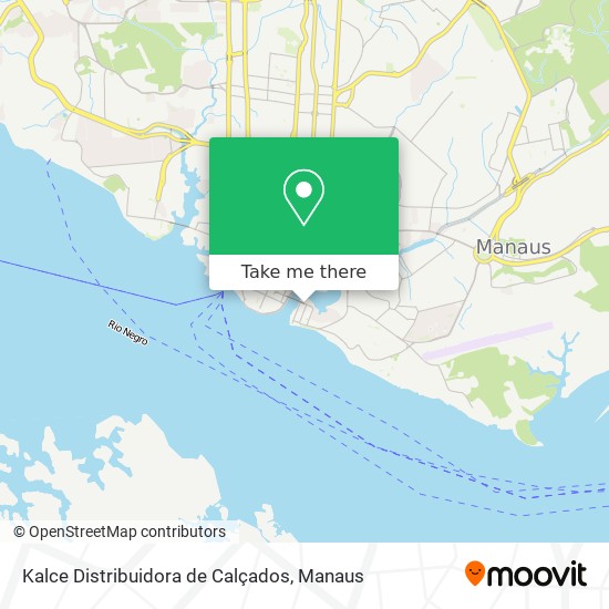 How to get to Kalce Distribuidora de Calçados in Manaus by Bus?