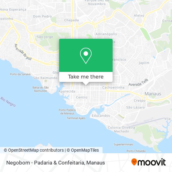 Negobom - Padaria & Confeitaria map