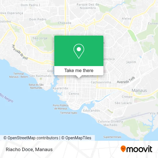 Riacho Doce map