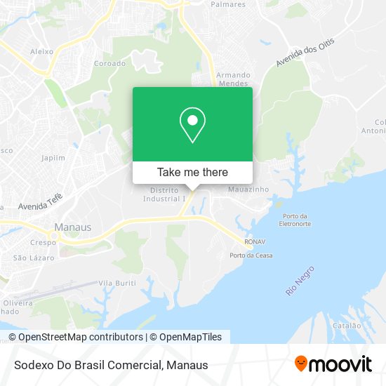 Sodexo Do Brasil Comercial map