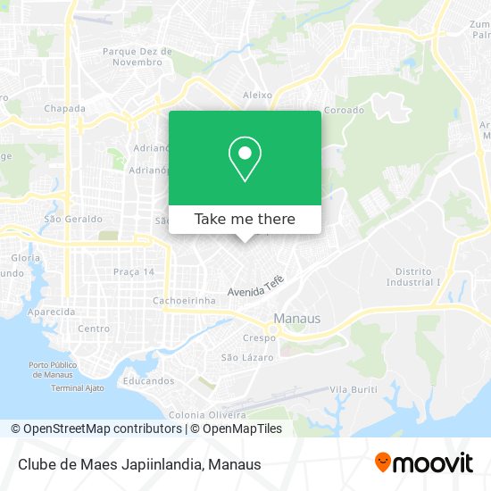 Clube de Maes Japiinlandia map