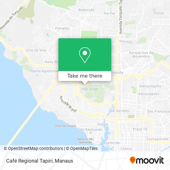 Café Regional Tapiri map