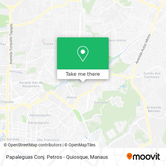Papaleguas Conj. Petros - Quiosque map