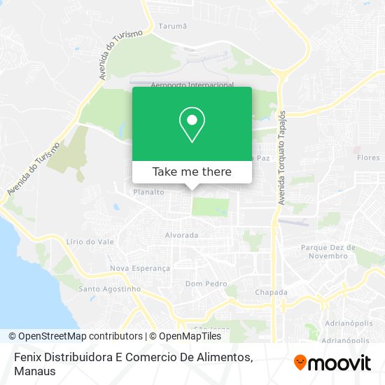 Fenix Distribuidora E Comercio De Alimentos map