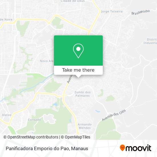 Panificadora Emporio do Pao map