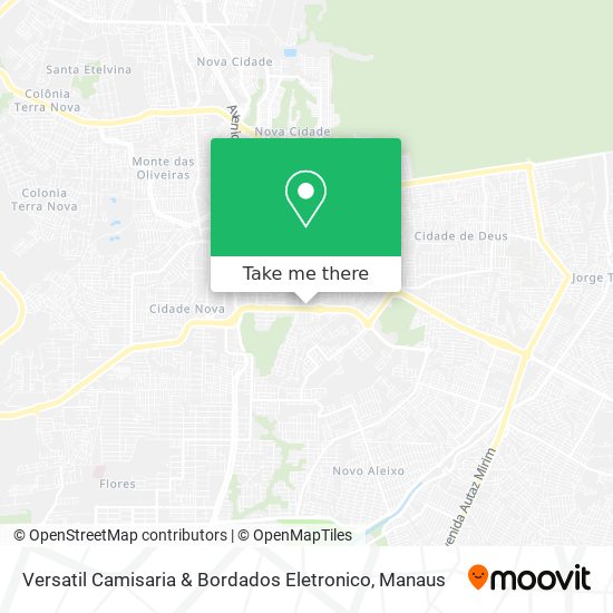 Versatil Camisaria & Bordados Eletronico map