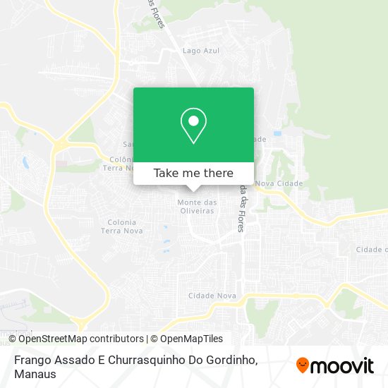 Mapa Frango Assado E Churrasquinho Do Gordinho