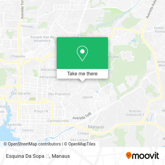 Esquina Da Sopa 🍵 map