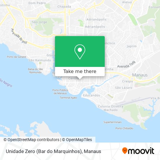 Unidade Zero (Bar do Marquinhos) map