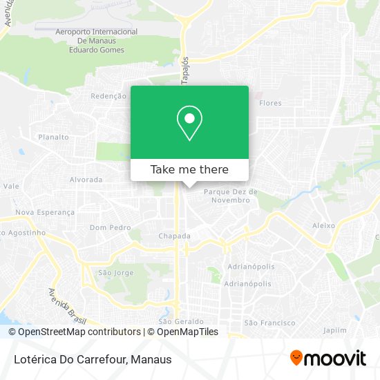 Lotérica Do Carrefour map