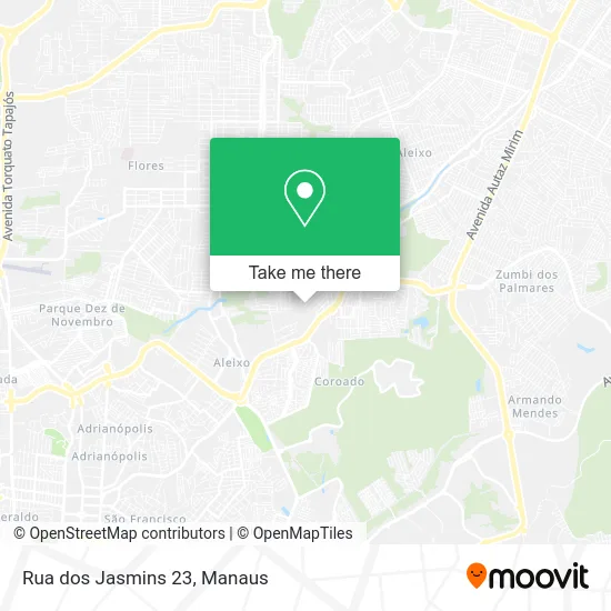 Rua dos Jasmins 23 map