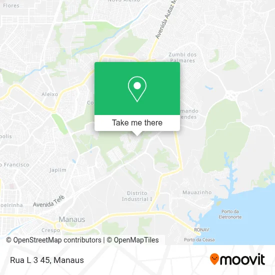 Rua L 3 45 map