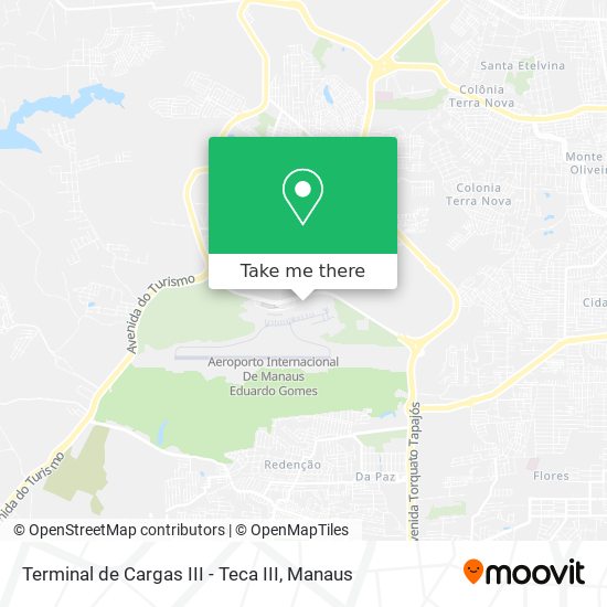 Terminal de Cargas III - Teca III map