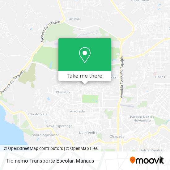 Tio nemo Transporte Escolar map