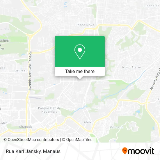 Rua Karl Jansky map