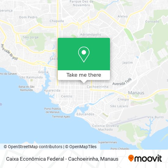 Caixa Econômica Federal - Cachoeirinha map