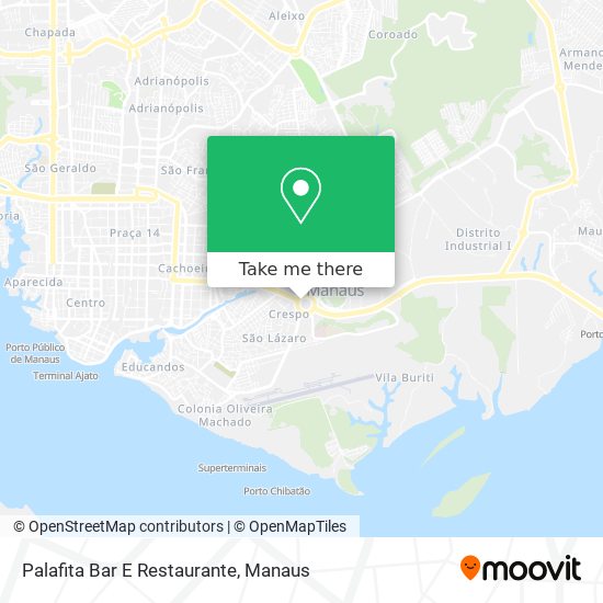 How to get to Palafita Bar E Restaurante in Manaus by Bus?