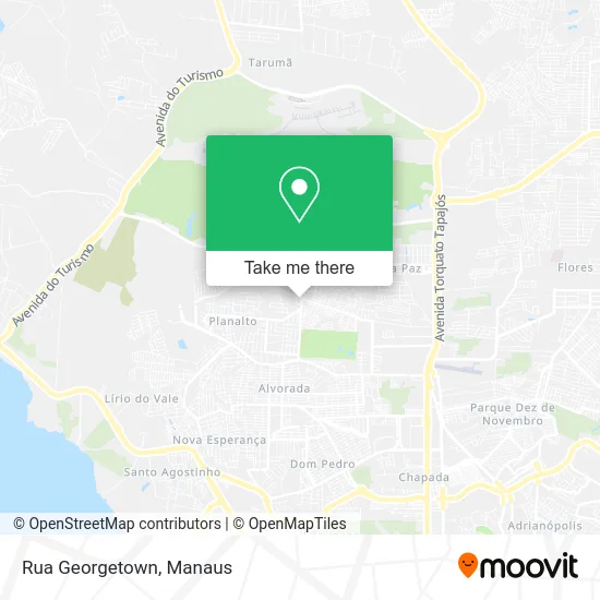 Rua Georgetown map