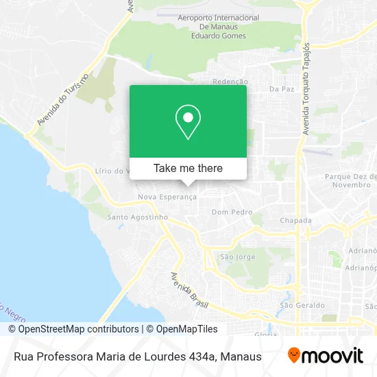 Rua Professora Maria de Lourdes 434a map