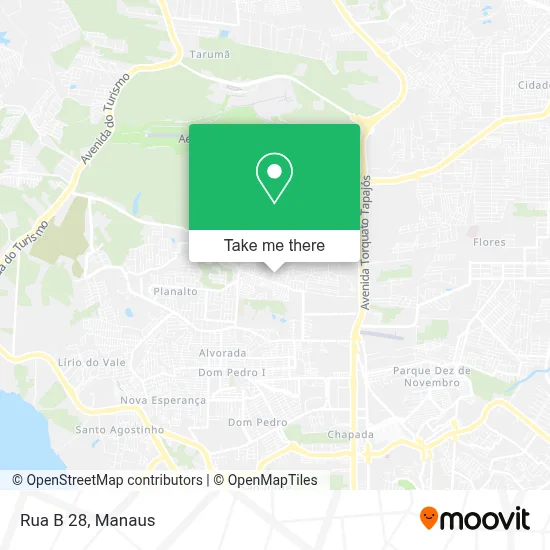 Rua B 28 map