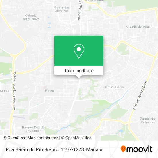 Rua Barão do Rio Branco 1197-1273 map