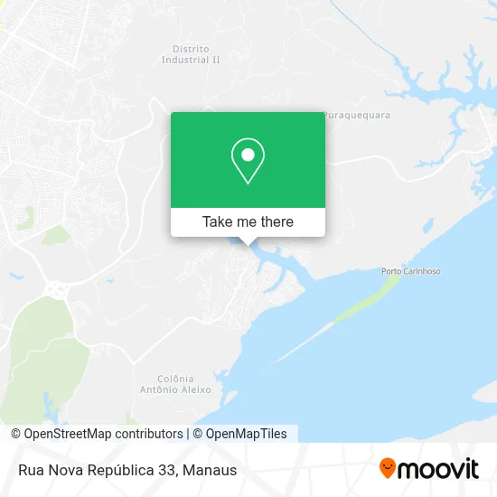 Rua Nova República 33 map
