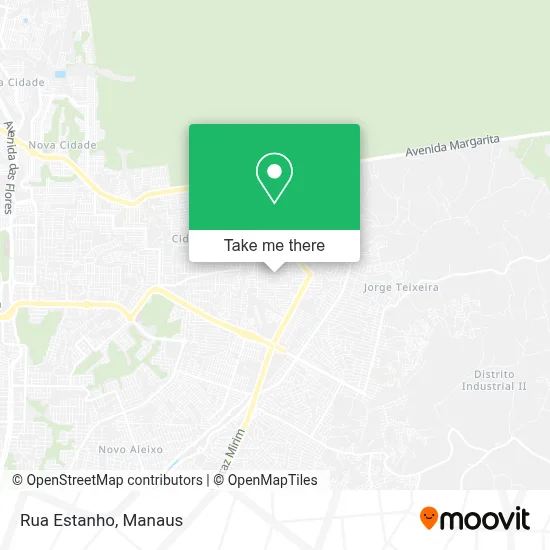 Rua Estanho map