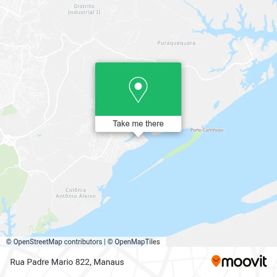 Rua Padre Mario 822 map