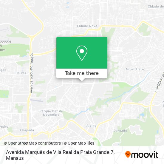 Avenida Marquês de Vila Real da Praia Grande 7 map