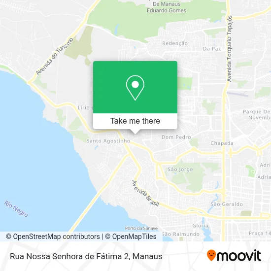 Rua Nossa Senhora de Fátima 2 map