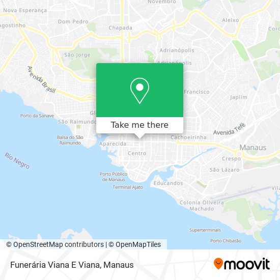 Funerária Viana E Viana map