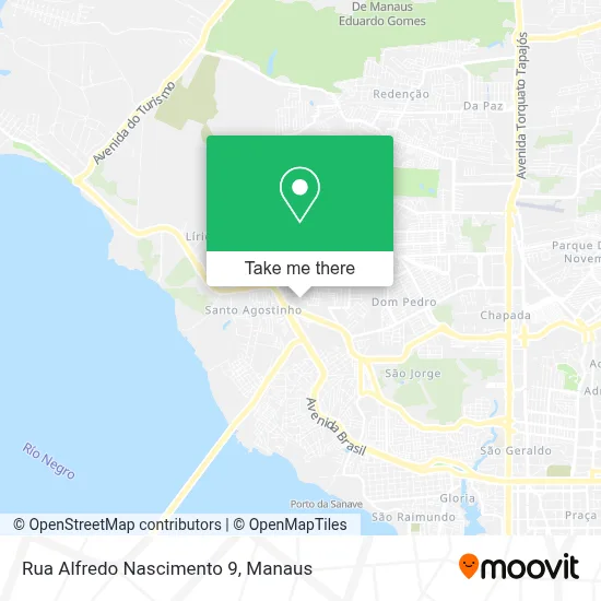 Rua Alfredo Nascimento 9 map