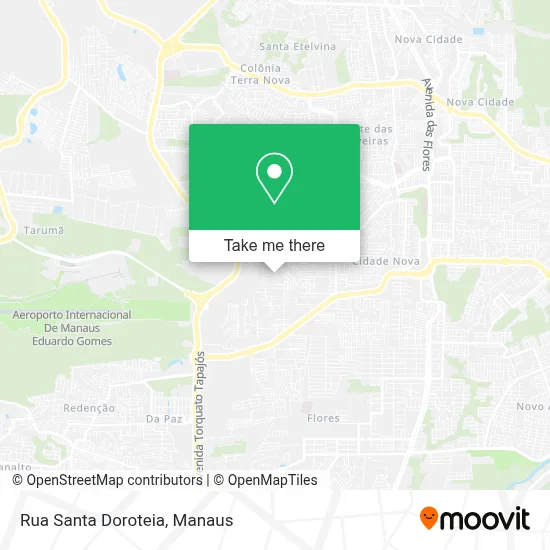 Rua Santa Doroteia map