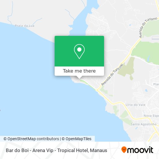 Bar do Boi - Arena Vip - Tropical Hotel map