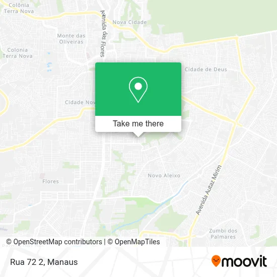 Rua 72 2 map